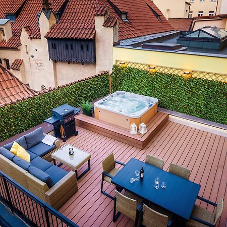 Centrum Apartments Pstrossova Prag Dış mekan fotoğraf