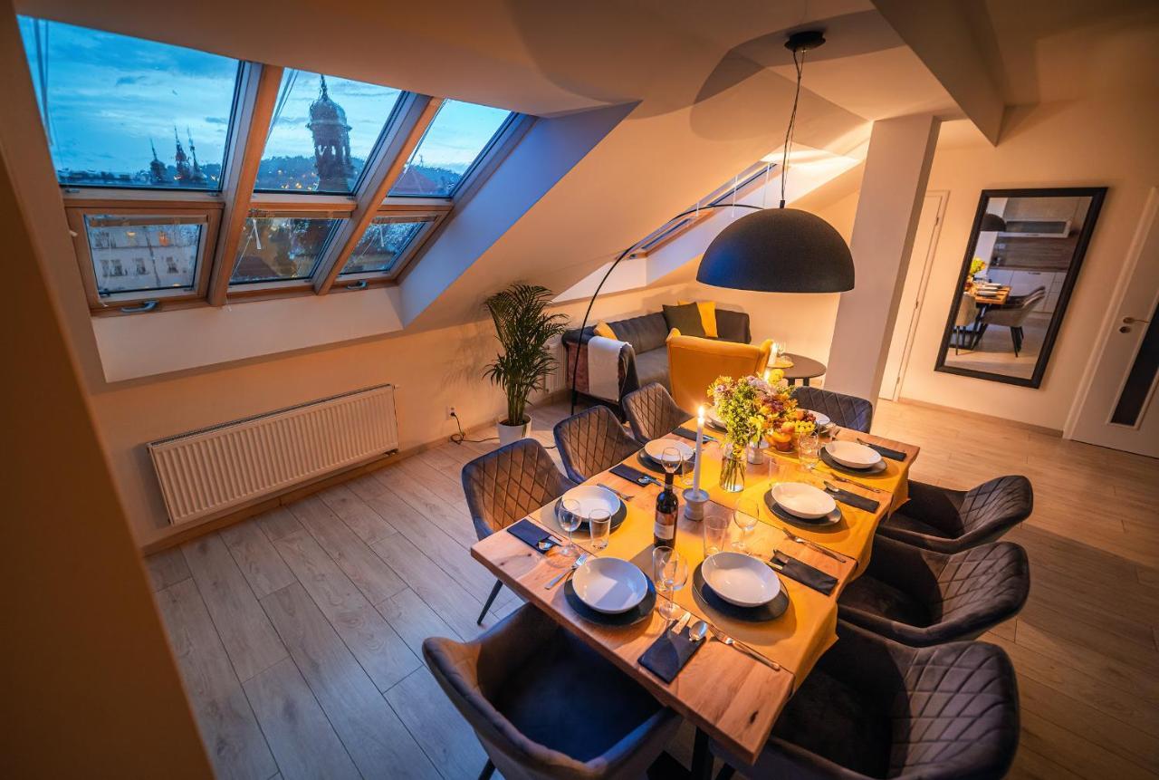 Centrum Apartments Pstrossova Prag Dış mekan fotoğraf