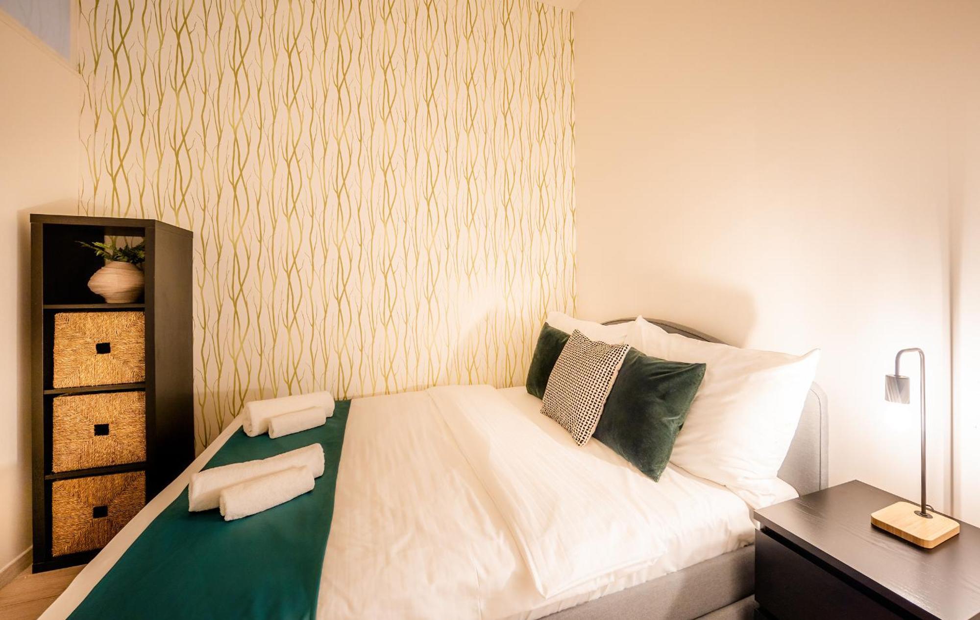 Centrum Apartments Pstrossova Prag Oda fotoğraf