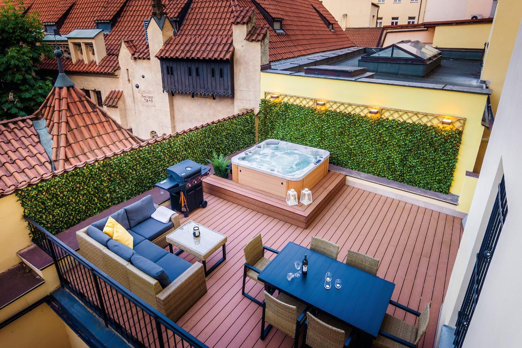 Centrum Apartments Pstrossova Prag Dış mekan fotoğraf
